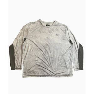 Habit Shirt Adult Extra‎ Large Marble Gray Fishing Outdoor Solar Factor 40+ Mens